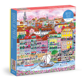 Michael Storrings Colors Of Porto 500 Piece Puzzle by Galison, Michael Storrings, 9780735384682