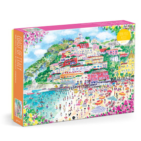 Michael Storrings Coast of Italy 1000 Piece Puzzle by Galison, Michael Storrings, 9780735384835