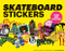 Skateboard Stickers by Stickerbomb, 9781399622516