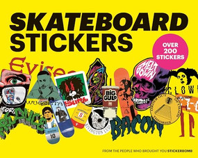 Skateboard Stickers by Stickerbomb, 9781399622516