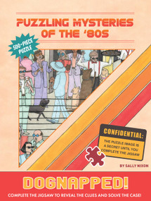 Puzzling Mysteries of the '80s Dognapped! 500-Piece Puzzle by Sally Nixon, 9781797222257