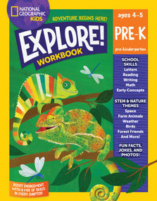 National Geographic Kids Explore! Workbook Pre-K by National Geographic Kids, 9781426376764