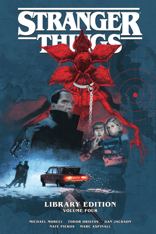 Stranger Things Library Edition Volume 4 (Graphic Novel) by Michael Moreci, Todor Hristov, Dan Jackson, Francesco Segala, Nate Piekos, 9781506747354