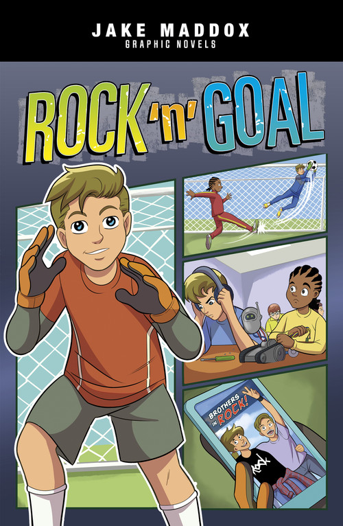 Rock 'n' Goal by Jake Maddox, Teo Duarte, 9781669083832