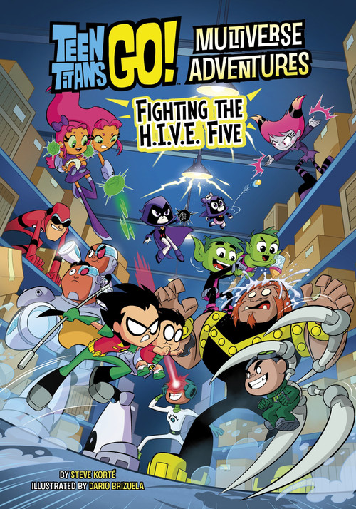 Fighting the H.I.V.E. Five - 9781669089131 by Steve Korté, Dario Brizuela, 9781669089131
