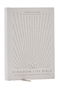 Kingdom Life Bible: Joining God's Mission to Save the World (NKJV, Hardcover, Red Letter, Comfort Print) by Thomas Nelson, 9780785222439