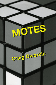Motes by Craig Dworkin, 9781931824446