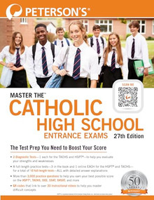 Master the™ Catholic High School Entrance Exams by Peterson's, 9780768946109
