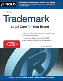 Trademark (Legal Care for Your Brand) - 9781413332469 by Glen Secor, 9781413332469