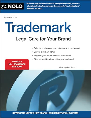 Trademark (Legal Care for Your Brand) - 9781413332469 by Glen Secor, 9781413332469