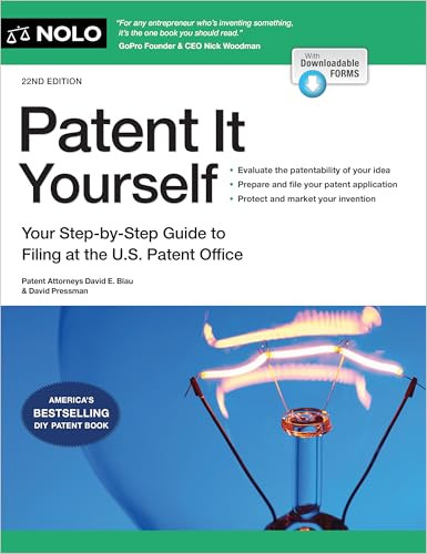 Patent It Yourself (Your Step-by-Step Guide to Filing at the U.S. Patent Office) - 9781413332681 by David E. Blau, David Pressman, 9781413332681