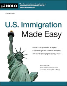 U.S. Immigration Made Easy - 9781413332445 by Ilona Bray, 9781413332445
