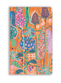 Lucy Innes Williams: Orange Hydrangeas (Soft Touch Journal) by Flame Tree Studio, 9781835622186