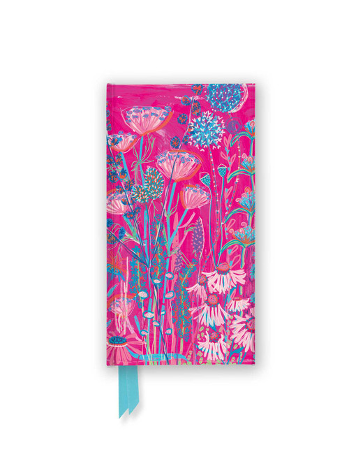 Lucy Innes Williams: Pink Garden House (Foiled Slimline Journal) by Flame Tree Studio, 9781835622285