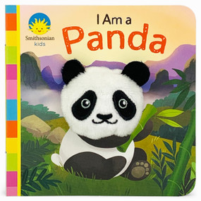 Smithsonian Kids I Am a Panda Puppet Book by Cottage Door Press, Jaye Garnett, Steph Lew, Smithsonian, 9781680528138