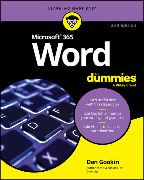 Microsoft 365 Word For Dummies - 9781394295449 by Dan Gookin, 9781394295449