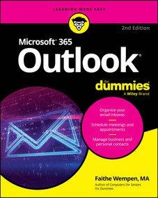 Microsoft 365 Outlook For Dummies - 9781394295685 by Faithe Wempen, 9781394295685