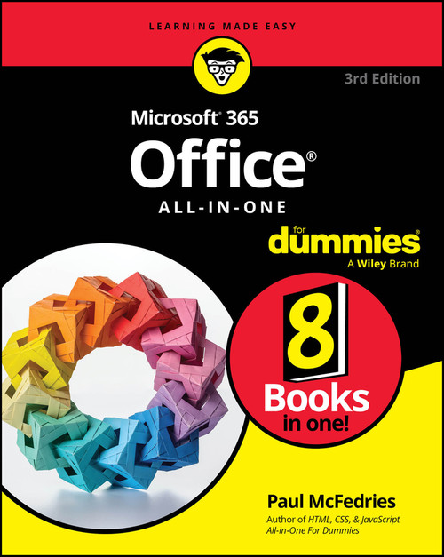 Microsoft 365 Office All-in-One For Dummies - 9781394295050 by Paul McFedries, Peter Weverka, 9781394295050