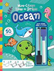 Wipe-Clean How to Draw Ocean by Jenny Copper, Bethany Walker, 9781801059206