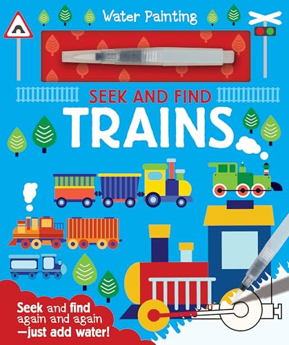 Seek and Find Trains by Georgie Taylor, Maaike Boot, 9781801059244