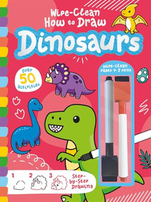 Wipe-Clean How to Draw Dinosaurs by Jenny Copper, Bethany Carr, 9781801058117