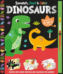 Scratch, Paint & Color Dinosaurs by Georgie Taylor, Christine Gore, 9781835551394