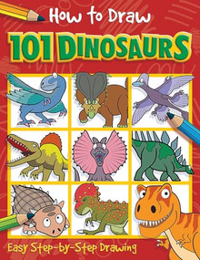 How to Draw 101 Dinosaurs by Nat Lambert, Barry Green, 9781787001817