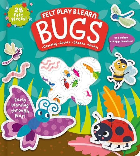 Felt Play & Learn Bugs and other creepy-crawlies! by Alice Barker, Gareth Williams, 9781835551738