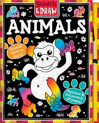 Scratch and Draw Animals (A Creative Scratch Art & Drawing Activity Book for Children Aged 5+) - 9781801052467 by Oakley Graham, Barry Green, 9781801052467