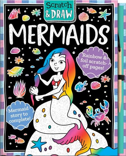 Scratch and Draw Mermaids by Connie Isaacs, Barry Green, 9781801051279