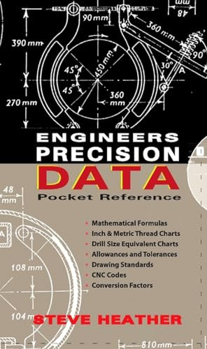 Engineers Precision Data Pocket Reference by Steve Heather, 9780831134969