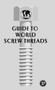 Guide to World Screw Threads by P.A. Sidders, 9780831134105