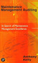Maintenance Management Auditing by Anthony Kelly, 9780831132675