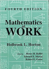Mathematics at Work by Henry Ryffel, 9780831130831