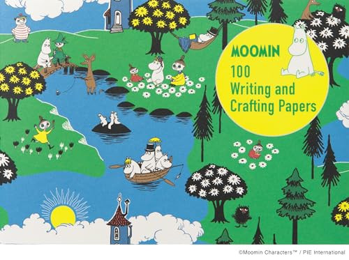 Moomin 100 Writing & Crafting Papers by PIE International, 9784756259097