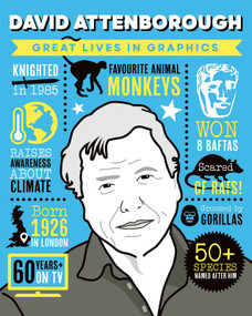 Great Lives in Graphics: David Attenborough by Button Books, 9781787081642