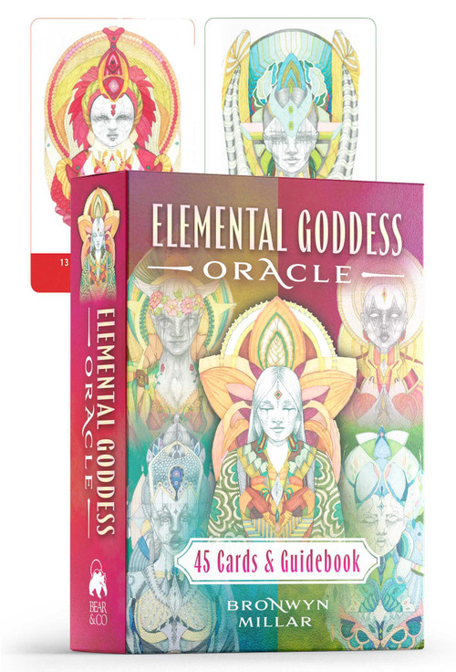 Elemental Goddess Oracle (45 Cards and Guidebook) by Bronwyn Millar, 9781591435457
