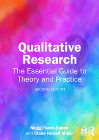 Qualitative Research (The Essential Guide to Theory and Practice) - 9781032774589 by Maggi Savin-Baden, Claire Howell Major, 9781032774589