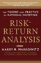 Risk-Return Analysis Volume 3 by Harry M. Markowitz, 9780071818315