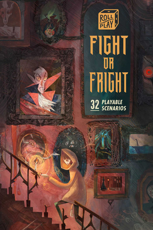 Roll Play: Fight or Fright (32 Playable Scenarios) by Insight Editions, 9798886635478