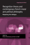Recognition theory and contemporary French moral and political philosophy (Reopening the dialogue) by Miriam Bankovsky, Alice Le Goff, 9781526116963