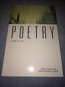 Poetry by John Strachan, Richard Terry, 9780748644018