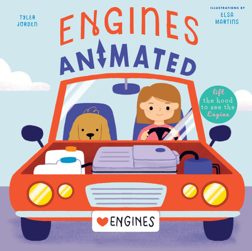 Engines Animated by Tyler Jorden, Elsa Martins, 9781641704472