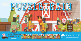 Farm Animals 26-Piece Puzzle by Christopher Robbins, Susanna Covelli, 9781641706476