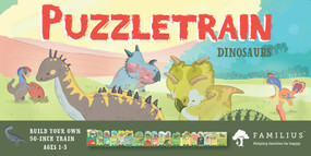 PuzzleTrain: Dinosaurs 26-Piece Puzzle by Christopher Robbins, Susanna Covelli, 9781641709781