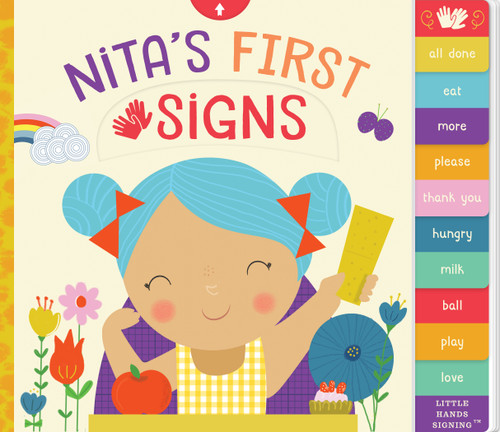 Nita's First Signs (An Interactive ASL Board Book) by Kathy MacMillan, Sara Brezzi, 9781945547676