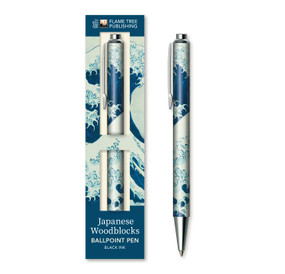 Katsushika Hokusai: The Great Wave Boxed Decorative Ballpoint Pen by Flame Tree Studio, 9781835621912