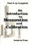 An Introduction to Measuration and Calibration by Paul Campbell, 9780831130602