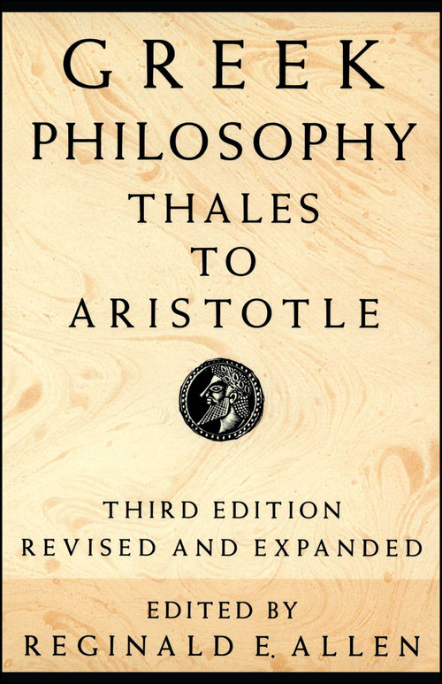 Greek Philosophy by Reginald E. Allen, 9780029004951