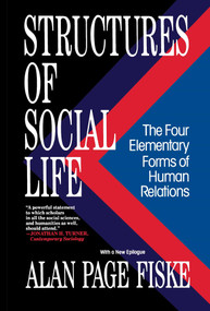 Structures of Social Life by Alan page Fiske, 9780029066874